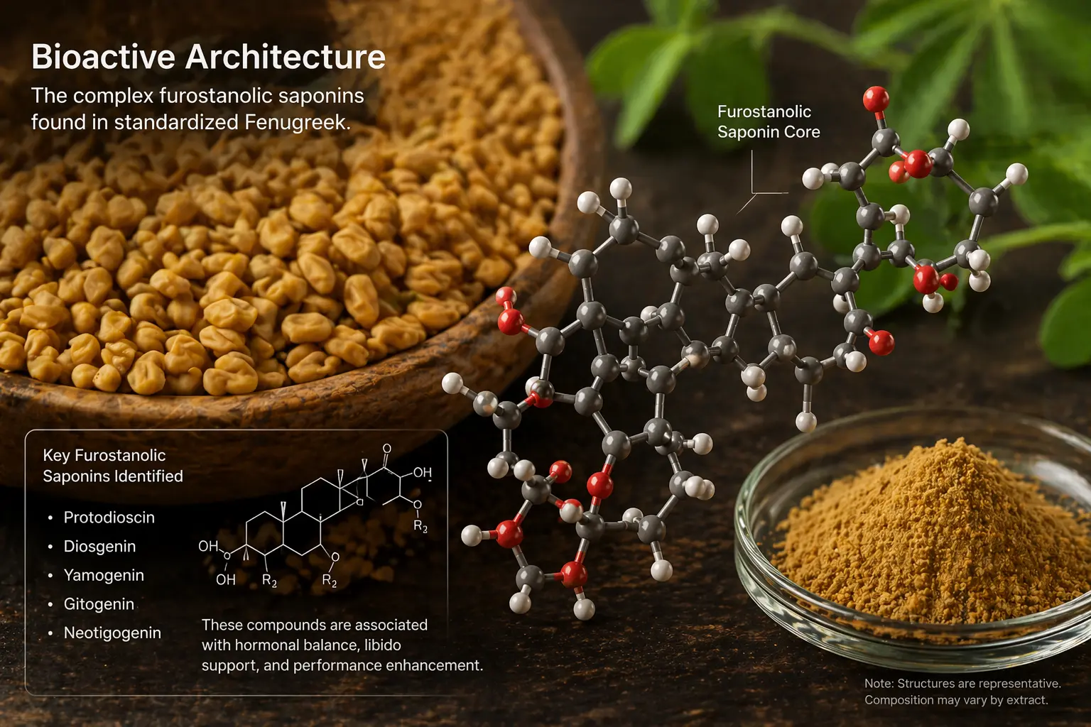 Saponin Molecular Grid